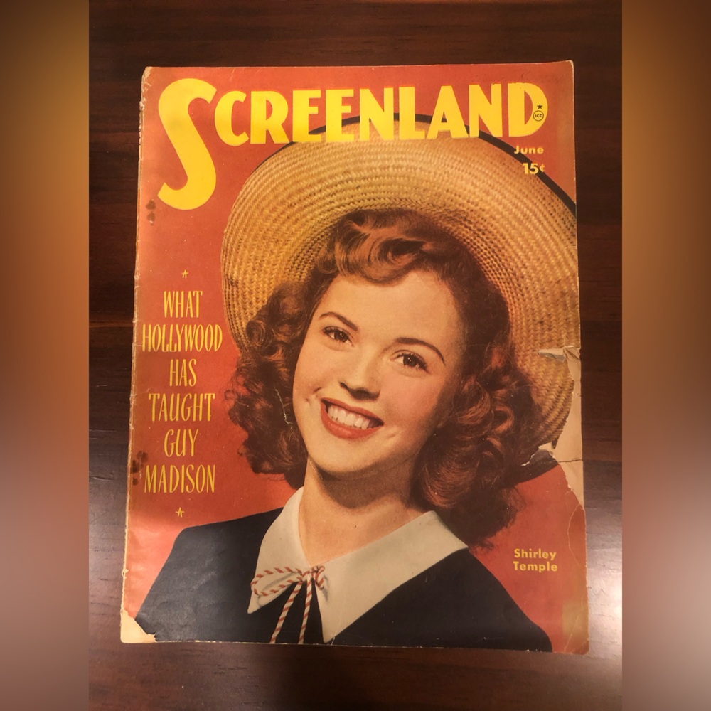Screenland 1947 original magazine